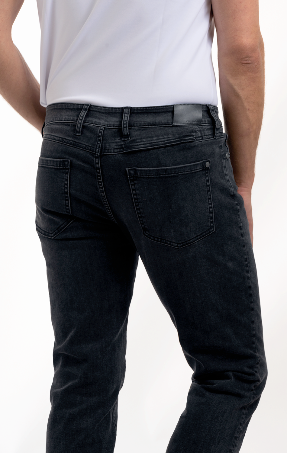 Performance Denim // ACID WASH BLACK