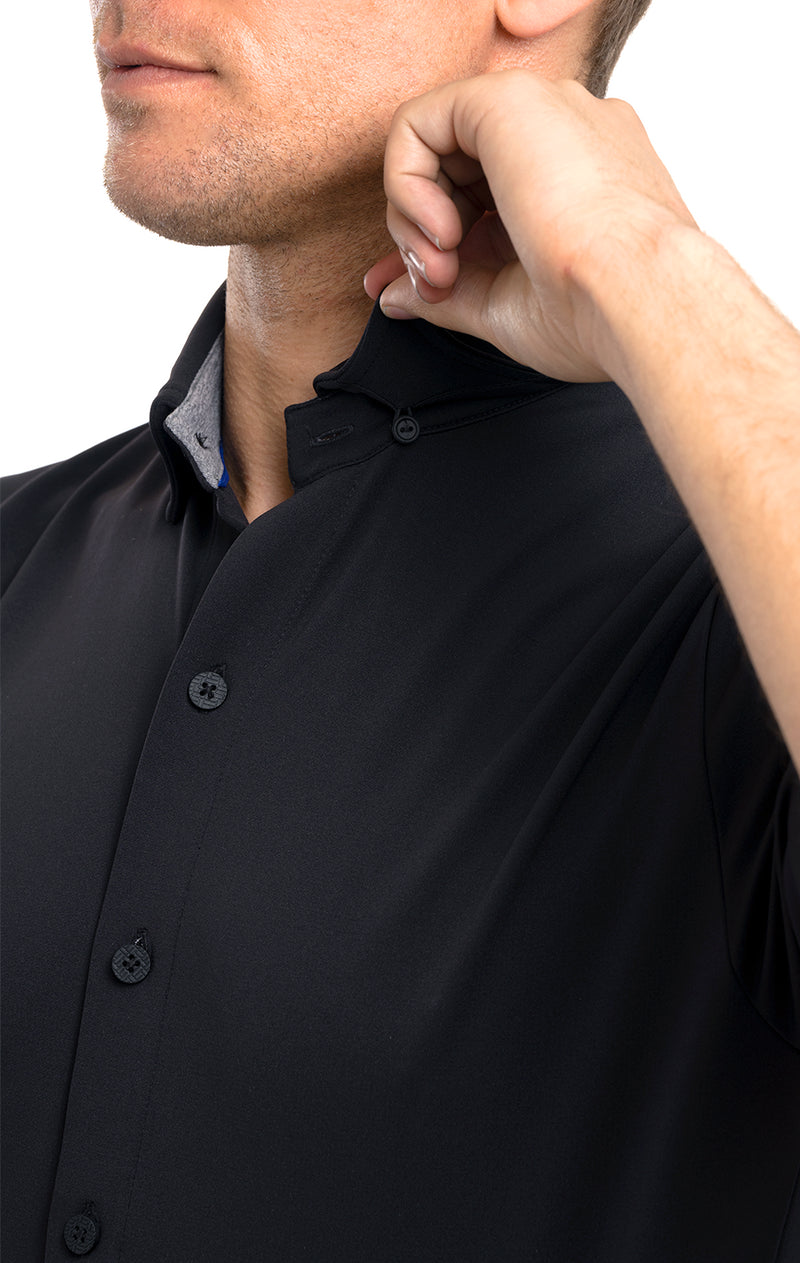 Performance Short Sleeve Button Down Polo