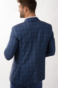 Performance Blazer // BLUE PLAID