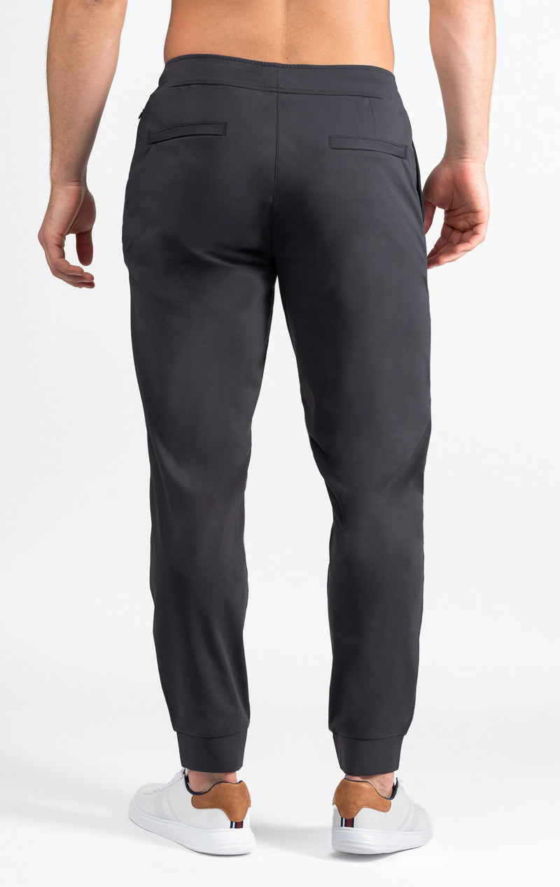 Lululemon Men's Soft Jersey Tapered Pant Black Size Large 28 Inch