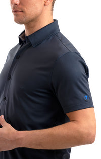 Performance Short Sleeve Button Down Polo