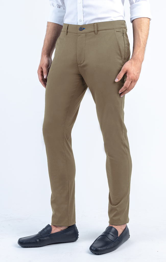 Performance Dress Pants (Khaki - Tailored Slacks) | Twillory®