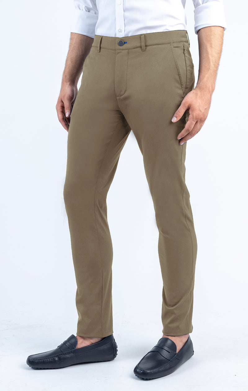 Best Men's Cotton Narrow-Bottom Stretchable Dress Pants (Chinos) Pack of 3  Online - Kayazar