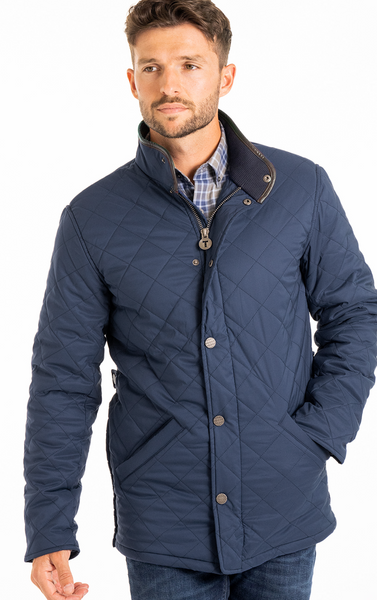 Quilted fall jacket online