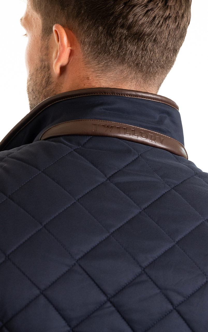Mens quilted vest jacket sales
