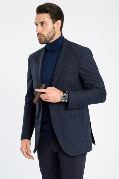 Performance Blazer // NAVY CHECK