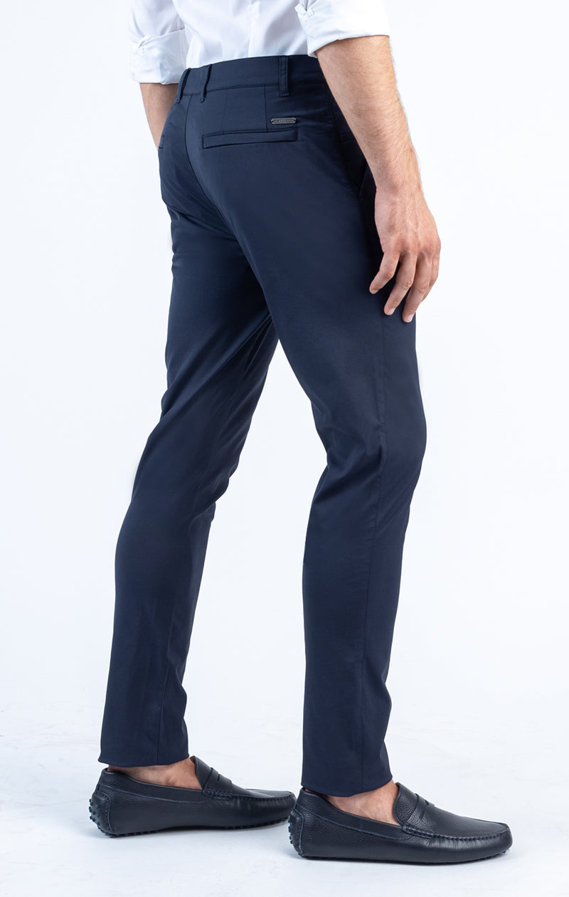 Shop the Navy Tour 4-Way Stretch Trouser - Willow Athleticwear