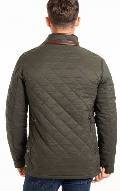 Men's Quilted Performance Jacket (Fleece-Lined Winter Coat Men's Quilted Performance Jacket (Fleece-Lined Winter Coat