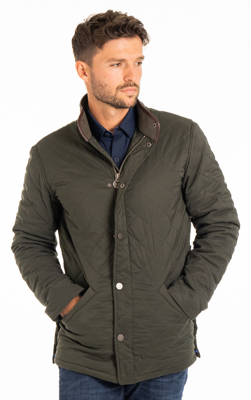 Men's Performance Quilted Sport Coat (Fleece-Lined Jacket) | Twillory®