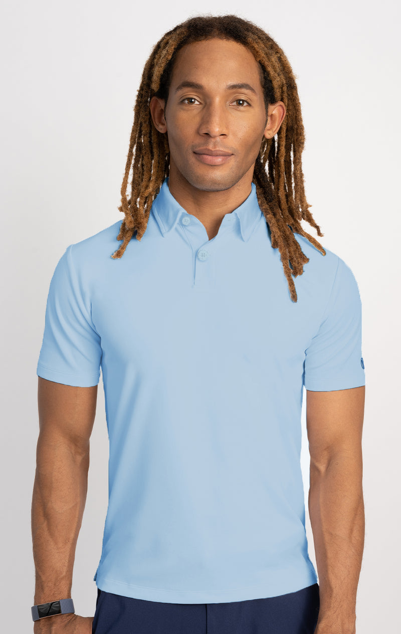 Short sleeve performance polo shirt Clearance