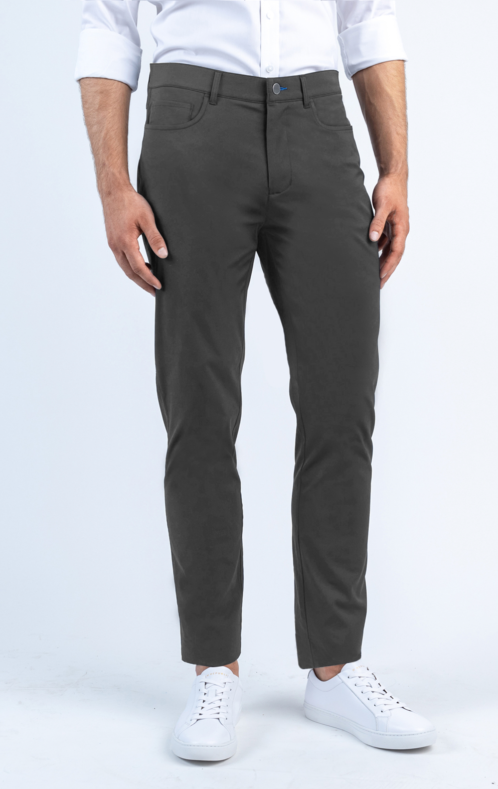 Arrow Sport Men Khaki Slim Fit Solid Regular Trousers - Buy Arrow Sport Men  Khaki Slim Fit Solid Regular Trousers online in India