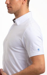 Performance Short Sleeve Button Down Polo